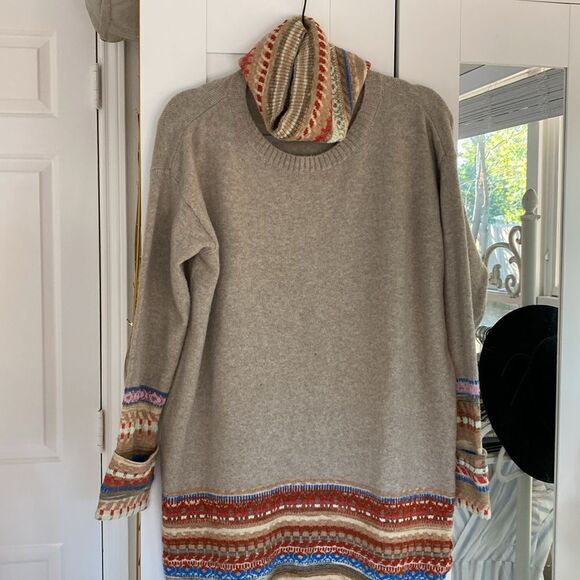 Daily Practice Anthropologie multicolor sweater Dress - Picture 3 of 9